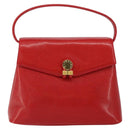 GIVENCHY Shoulder Bag Leather Embossed 2way Black Auth am9401-13