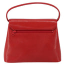 GIVENCHY Shoulder Bag Leather Embossed 2way Black Auth am9401-2