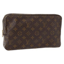 LOUIS VUITTON Monogram Trousse Toilette 28 Clutch Bag M47522 LV Auth am9404-1