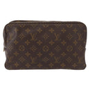 LOUIS VUITTON Monogram Trousse Toilette 28 Clutch Bag M47522 LV Auth am9404-13