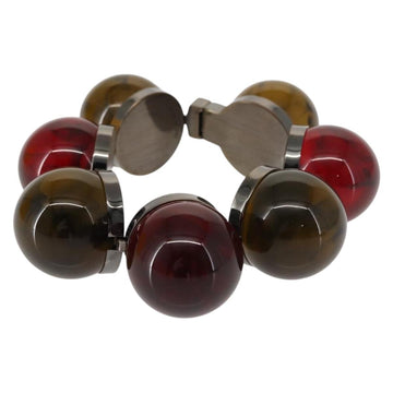 FENDI Colored Stones Bracelet metal Red Auth am9407V - 0