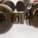 FENDI Colored Stones Bracelet metal Red Auth am9407V-6