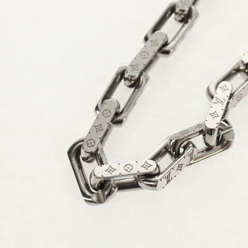LOUIS VUITTON Chain Necklace Metal Silver M00307 LV Auth am9411M - 0