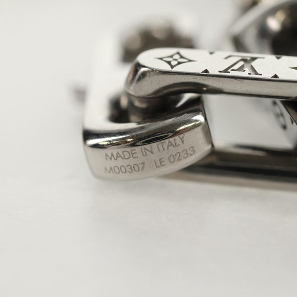 LOUIS VUITTON Chain Necklace Metal Silver M00307 LV Auth am9411M