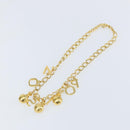 Christian Dior Chain Necklace metal Gold Tone Auth am9415V-7