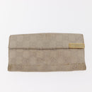 GUCCI GG Canvas Guccissima Key Case Wallet Leather 3 Set White Auth am9420-9