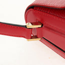 LOUIS VUITTON Epi Bushi Shoulder Bag Red M52207 LV Auth am9421V-9