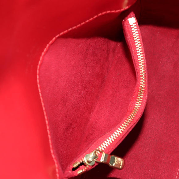 LOUIS VUITTON Epi Bushi Shoulder Bag Red M52207 LV Auth am9421V