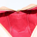 Chloe Eden Shoulder Bag Leather Brown Gold Auth am9424-19