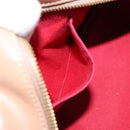 Chloe Eden Shoulder Bag Leather Brown Gold Auth am9424-21