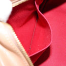 Chloe Eden Shoulder Bag Leather Brown Gold Auth am9424-22