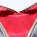 Chloe Eden Shoulder Bag Leather 2way Black Gold Auth am9425-19