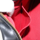 Chloe Eden Shoulder Bag Leather 2way Black Gold Auth am9425-21