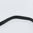 Chloe Eden Shoulder Bag Leather 2way Black Gold Auth am9425-8