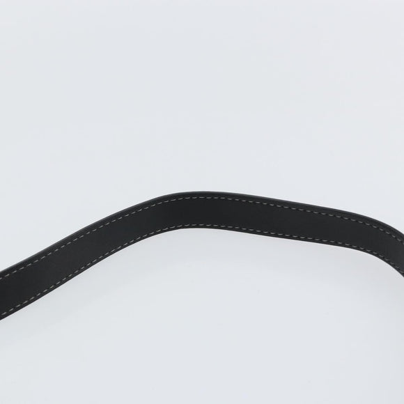 Chloe Eden Shoulder Bag Leather 2way Black Gold Auth am9425