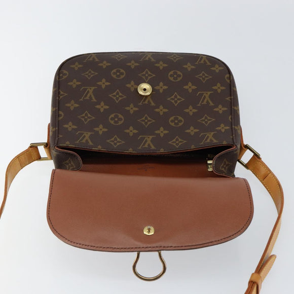 LOUIS VUITTON Monogram Saint Cloud GM Shoulder Bag M51242 LV Auth am9427