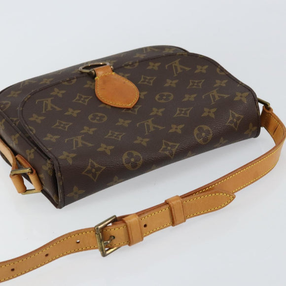 LOUIS VUITTON Monogram Saint Cloud GM Shoulder Bag M51242 LV Auth am9427