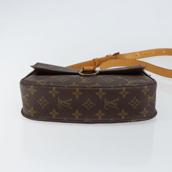 LOUIS VUITTON Monogram Saint Cloud GM Shoulder Bag M51242 LV Auth am9427