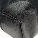 GUCCI GG Canvas Shoulder Bag Black Silver 110054 Auth am9428V-15