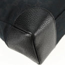 GUCCI GG Canvas Shoulder Bag Black Silver 110054 Auth am9428V-17