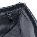 GUCCI GG Canvas Shoulder Bag Black Silver 110054 Auth am9428V-22