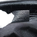 GUCCI GG Canvas Shoulder Bag Black Silver 110054 Auth am9428V-11