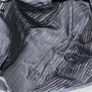 PRADA Shoulder Bag Nylon Leather Black Silver Auth am9430-9