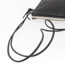 CHANEL Cambon Line Shoulder Bag Leather Black Silver CC Auth am9431-7