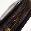 LOUIS VUITTON Taiga Baikal Clutch Bag Acajou M30186 LV Auth am9432-9