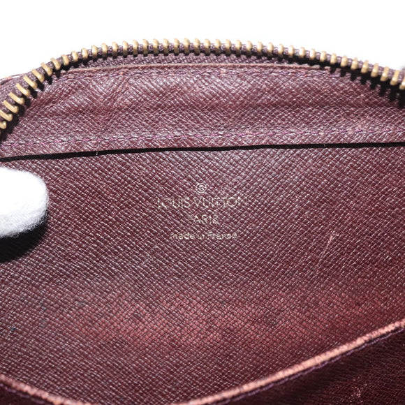 LOUIS VUITTON Taiga Baikal Clutch Bag Acajou M30186 LV Auth am9432