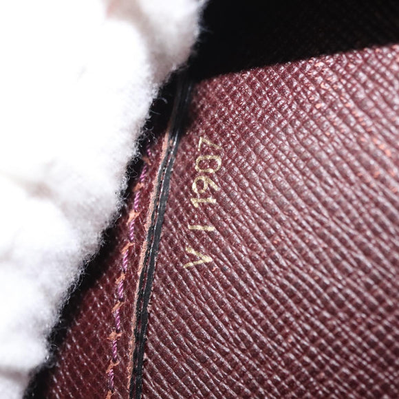 LOUIS VUITTON Taiga Baikal Clutch Bag Acajou M30186 LV Auth am9432