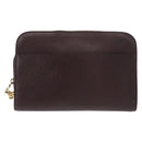 LOUIS VUITTON Taiga Baikal Clutch Bag Acajou M30186 LV Auth am9432-2