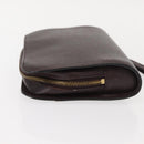 LOUIS VUITTON Taiga Baikal Clutch Bag Acajou M30186 LV Auth am9432-3