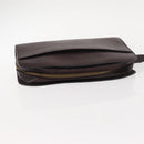 LOUIS VUITTON Taiga Baikal Clutch Bag Acajou M30186 LV Auth am9432-6