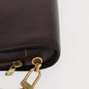 LOUIS VUITTON Taiga Baikal Clutch Bag Acajou M30186 LV Auth am9432-14