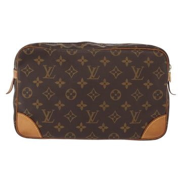 LOUIS VUITTON Monogram Compiegne 28 Clutch Bag M51845 LV Auth am9433 - 0