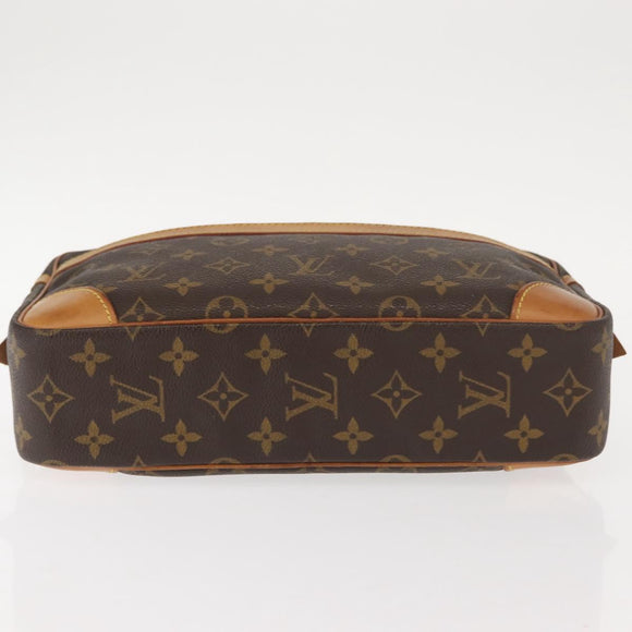 LOUIS VUITTON Monogram Compiegne 28 Clutch Bag M51845 LV Auth am9433