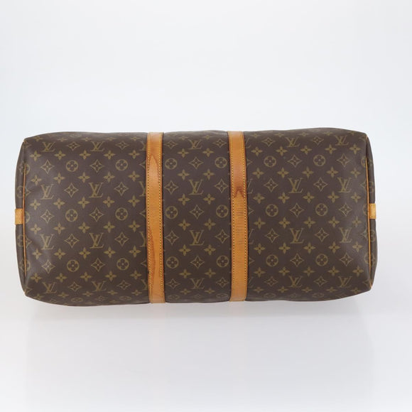 LOUIS VUITTON Monogram Keepall Bandouliere55 Boston Bag M41414 LV Auth am9434