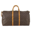 LOUIS VUITTON Monogram Keepall Bandouliere55 Boston Bag M41414 LV Auth am9434-13