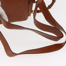 GUCCI Bamboo Backpack Leather Brown Gold 003 2058 0016 Auth am9436-9