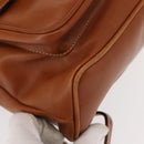 GUCCI Bamboo Backpack Leather Brown Gold 003 2058 0016 Auth am9436-10