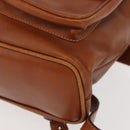 GUCCI Bamboo Backpack Leather Brown Gold 003 2058 0016 Auth am9436-17