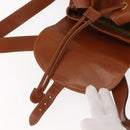 GUCCI Bamboo Backpack Leather Brown Gold 003 2058 0016 Auth am9436-21