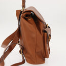 GUCCI Bamboo Backpack Leather Brown Gold 003 2058 0016 Auth am9436-4