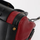 Chloe Alice Hand Bag Leather 2way Red Gold gold Auth am9437-16