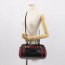 Chloe Alice Hand Bag Leather 2way Red Gold gold Auth am9437-24