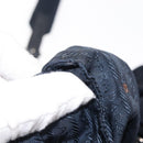 PRADA Backpack Nylon Navy Silver Auth am9440-10