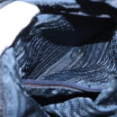 PRADA Backpack Nylon Navy Silver Auth am9440-28