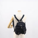 PRADA Backpack Nylon Navy Silver Auth am9440-29