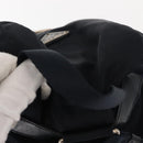 PRADA Backpack Nylon Navy Silver Auth am9440-7